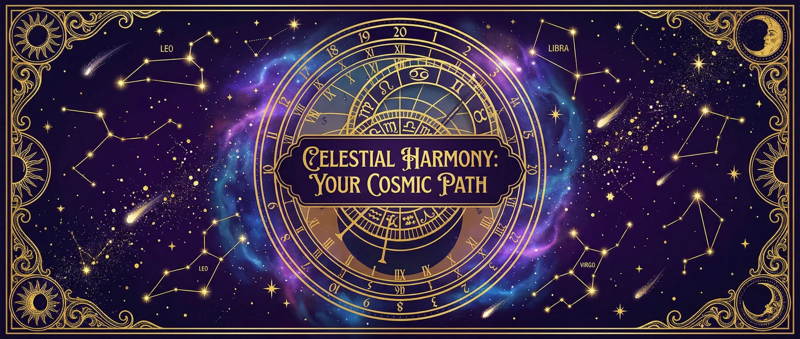星空占星塔罗风主视觉 - 星象彩运占星馆 - 加拿大预测